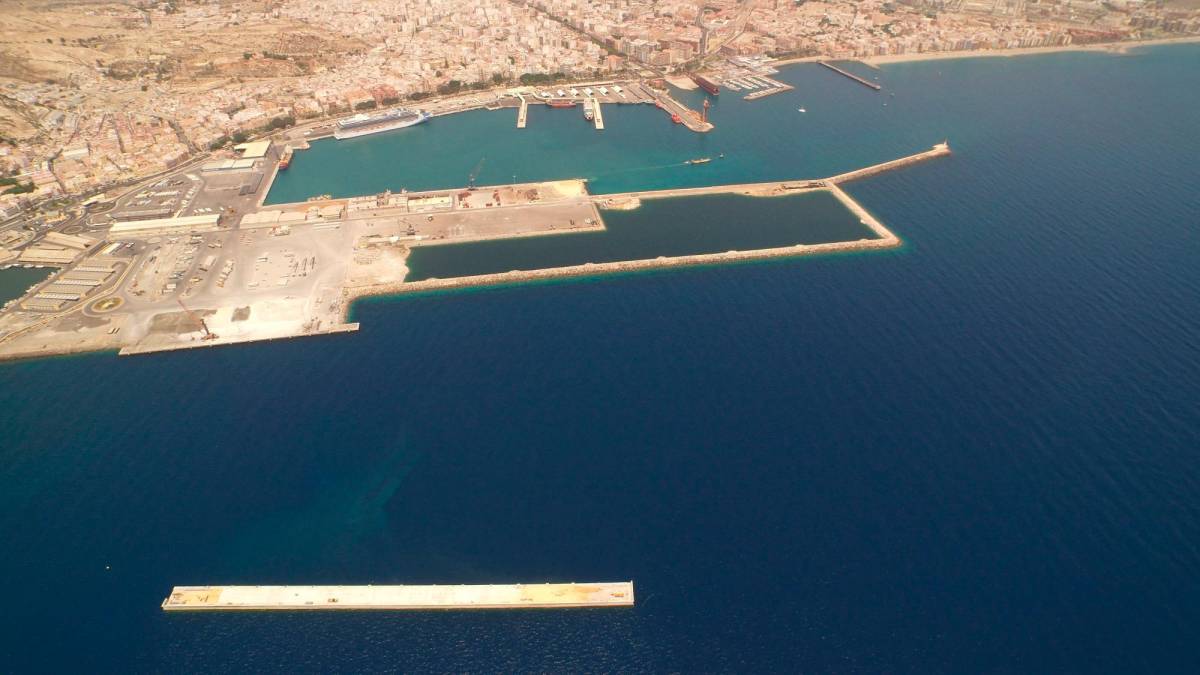 $!Puerto de Almería prevé obras por valor de 80 millones de euros hasta 2027