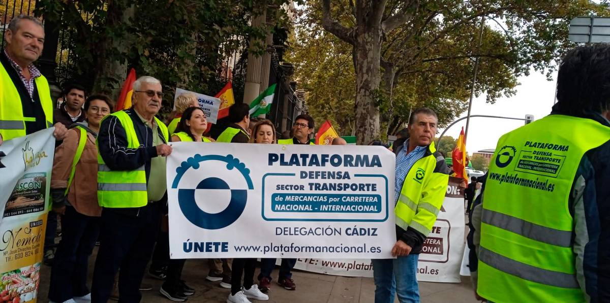 Manifestación de Plataforma en Madrid