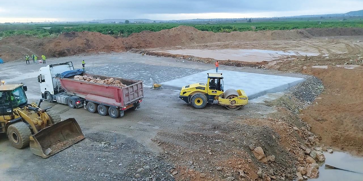 DANA Trabajos carreteras A-7.