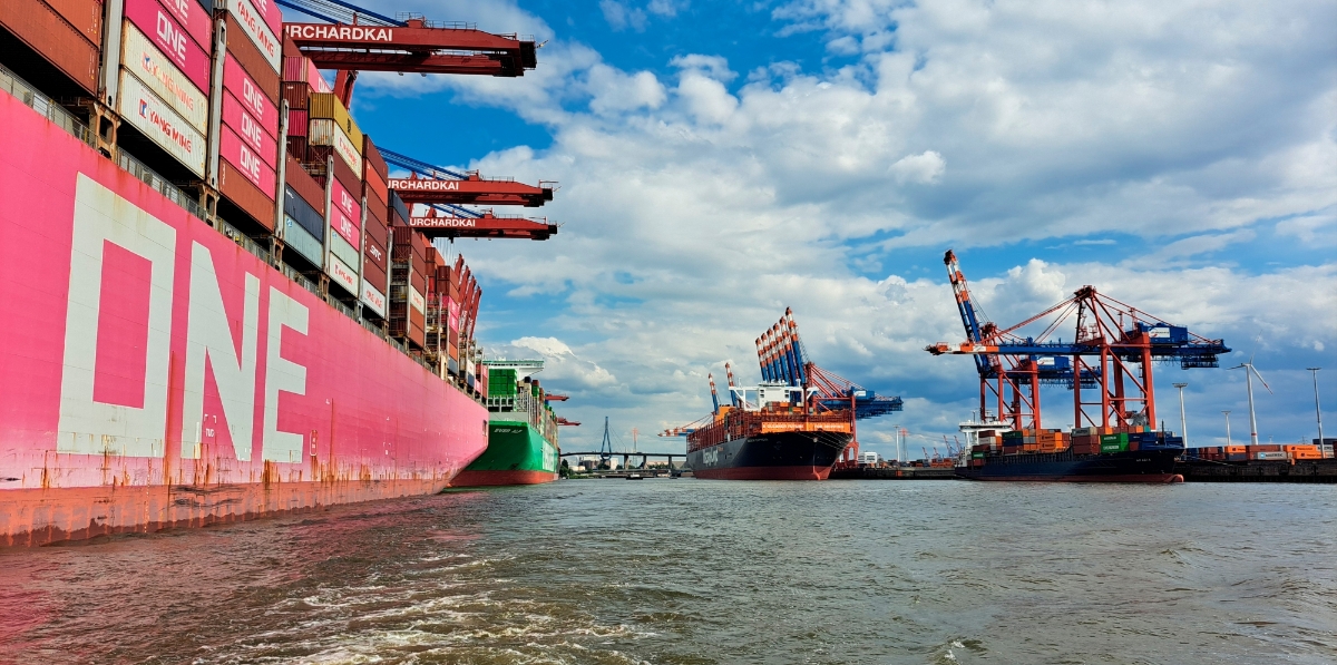 Diario del Puerto en el Puerto de Hamburgo