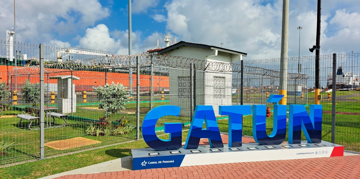 Las esclusas de Gatún, en el Atlántico, datan de 1914. Foto J.P.
