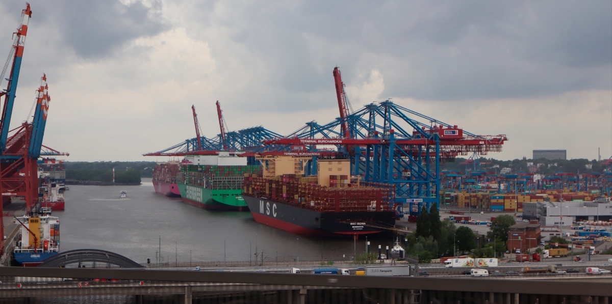 Diario del Puerto en el Puerto de Hamburgo