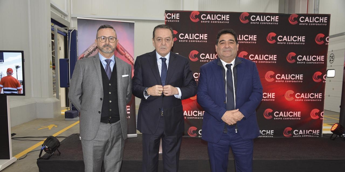 Inauguración de la nueva plataforma logística de Caliche