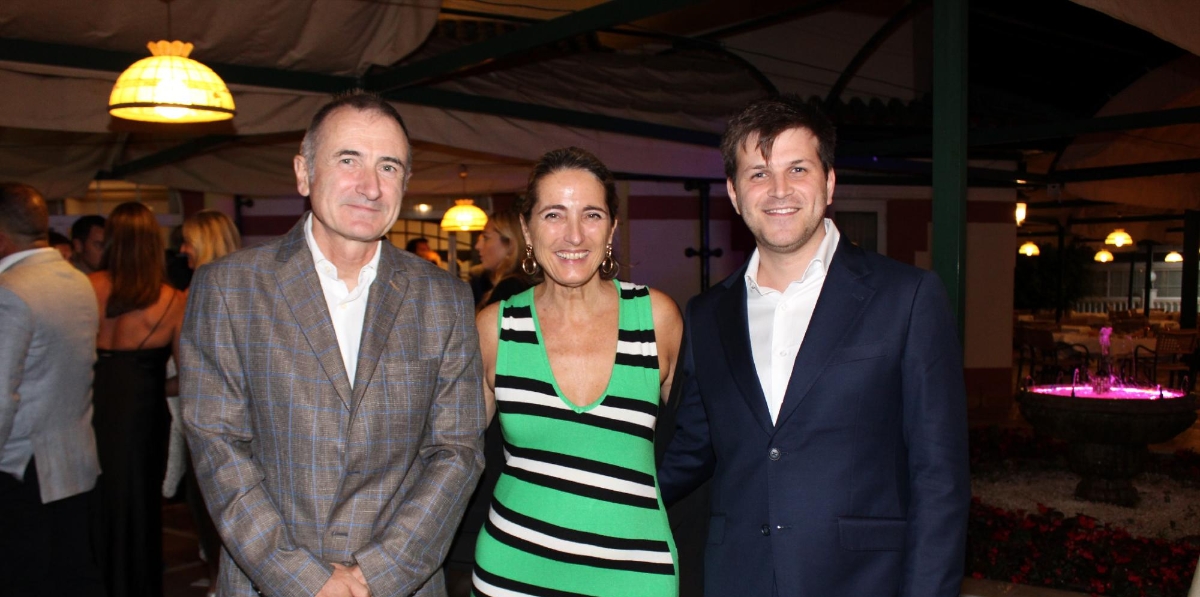 Eduard Moyà, Núria Burguera y Luis Pozo, Port Barcelona. Foto A.T.
