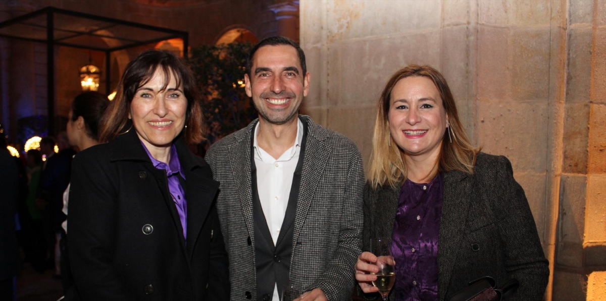 Lidia Diaz, Dani Guirao y Sandra Castro (Liberty Cargo). Foto A.Tejera.