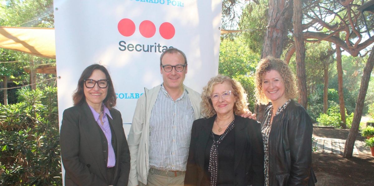 Lydia Díaz (Liberty Cargo), Dani Carreras, Núria Cucurull y Elena Carreras (Cualde). Foto J.C.S.