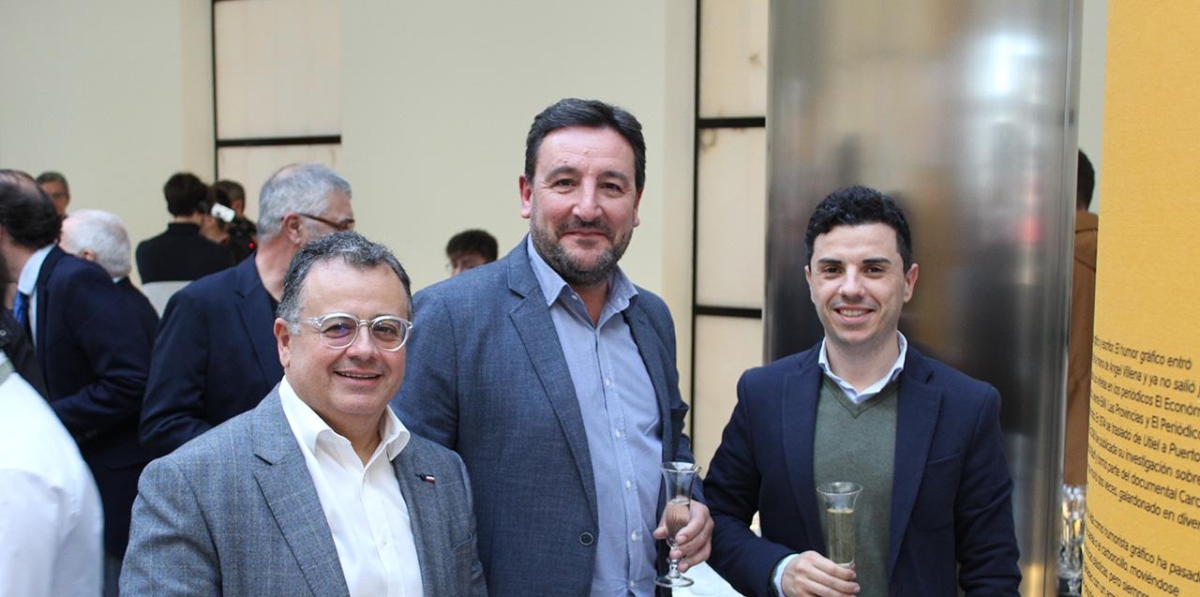 José Pons, Daniel Llera y Ricardo Mallach (CPE Valencia).
