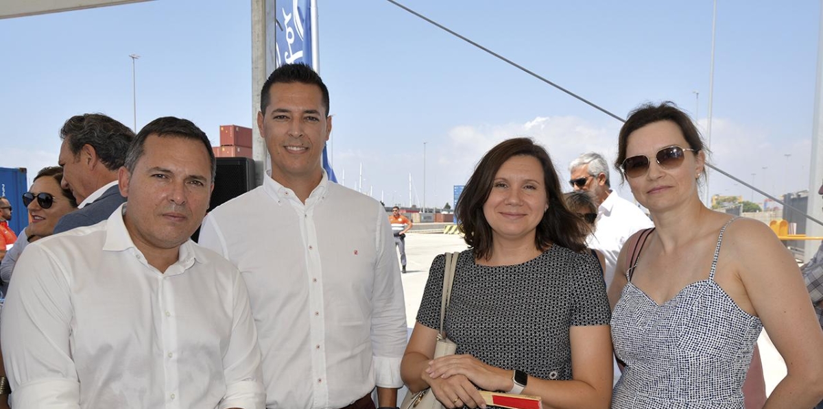 Inauguración servicio ferroviario Valencia-Portugal de CSP Spain