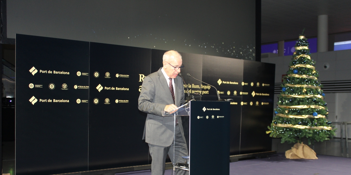 José Alberto Carbonell, presidente de Port de Barcelona. Foto M.V.