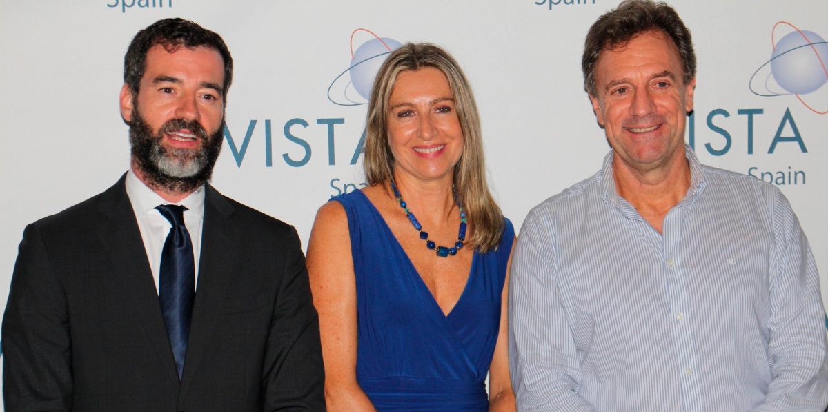 Benito Núñez, director general de la Marina Mercante; Rosana Velasco, presidenta de Wista Spain; y Julio Fuentes, subdirector de Normativa de la DG Marina Mercante.
