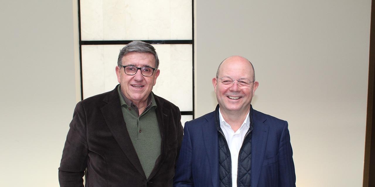 Néstor Martínez (APV) y Jorge Alonso (Grupo Alonso).