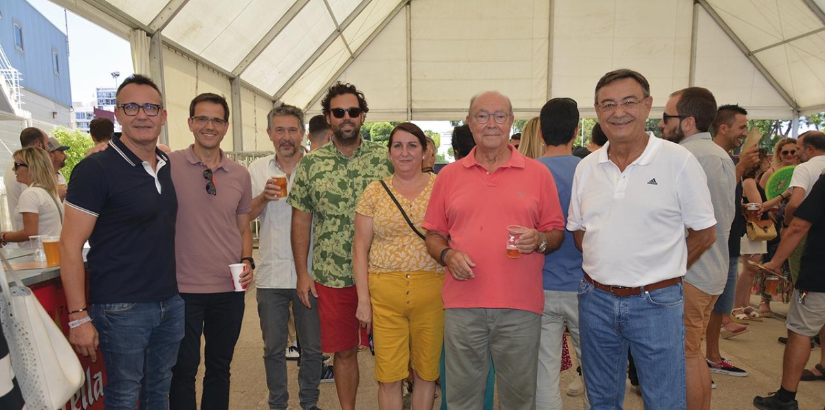Raminatrans Castellón junto a Sebastián Pla (derecha).