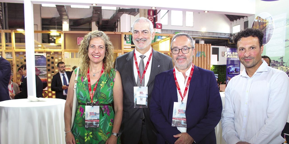 Mercedes Marcos, Branch manager de Marmedsa; Paco Prado, director general de Grupo Diario; Vicente Urquijo, business developer en OCA Global, y Carles Pica, regional manager de OCA Global. Foto L.E.