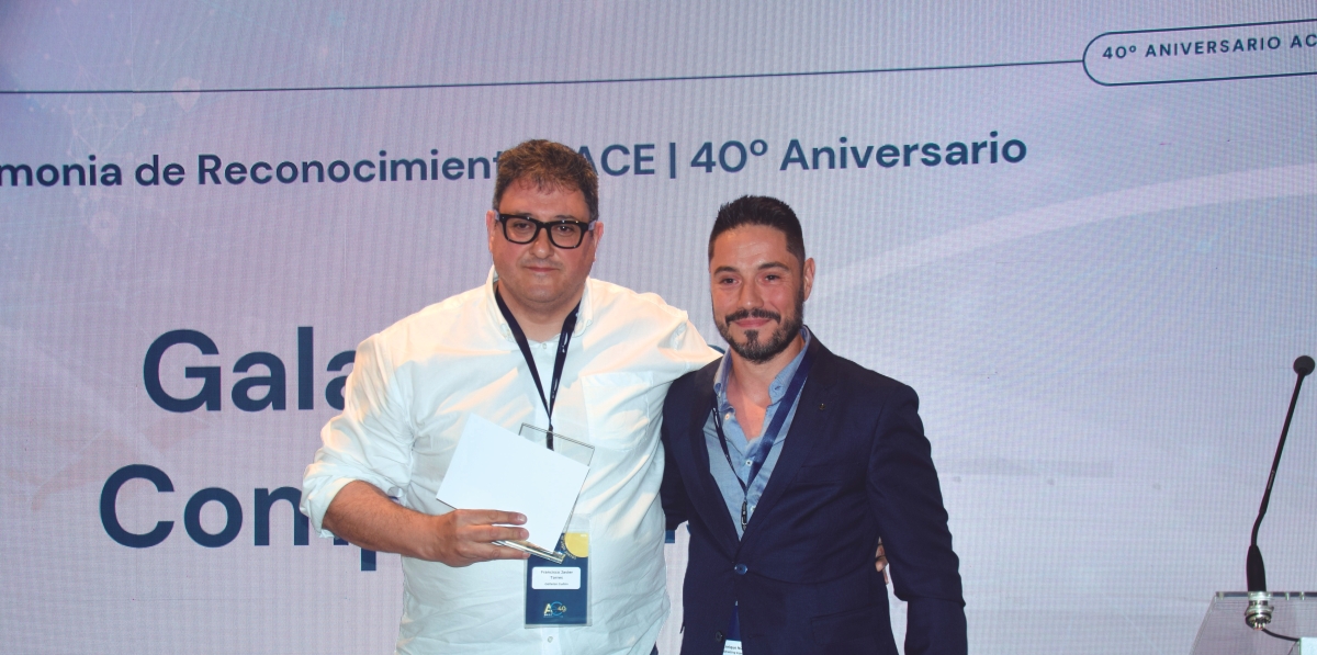 Javier Torres (Galletas Gullón) y Enrique Núñez (Skretting). Foto M.J.
