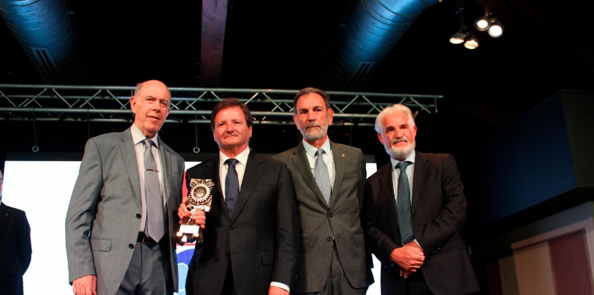 Joan Oriol, Antonio Llobet, Emilio Guardiola y Manuel López. Foto J.C.S.
