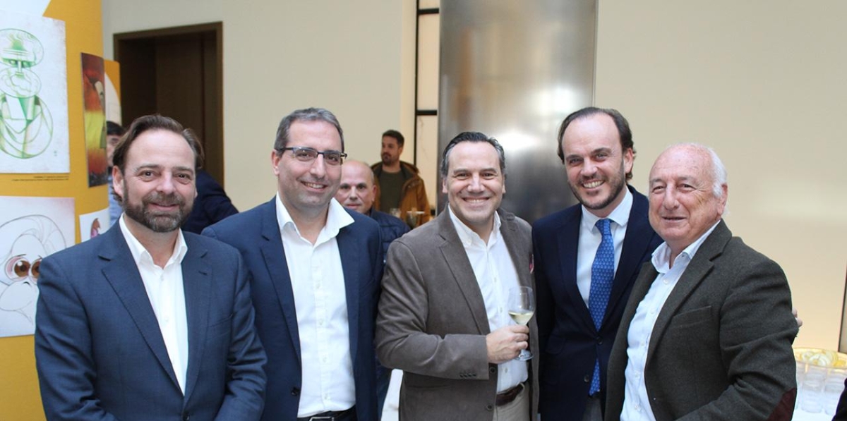 Alfredo Soler (Propeller); Juan Ortí (CSP); Daniel Mozo (GNV); Gonzalo Ravello (Ravello) y Rafael Aznar.