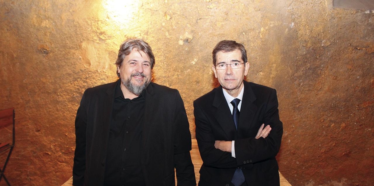 Xavier Fähndrich y Enric Villagrasa del Port de Tarragona. Foto JCS.