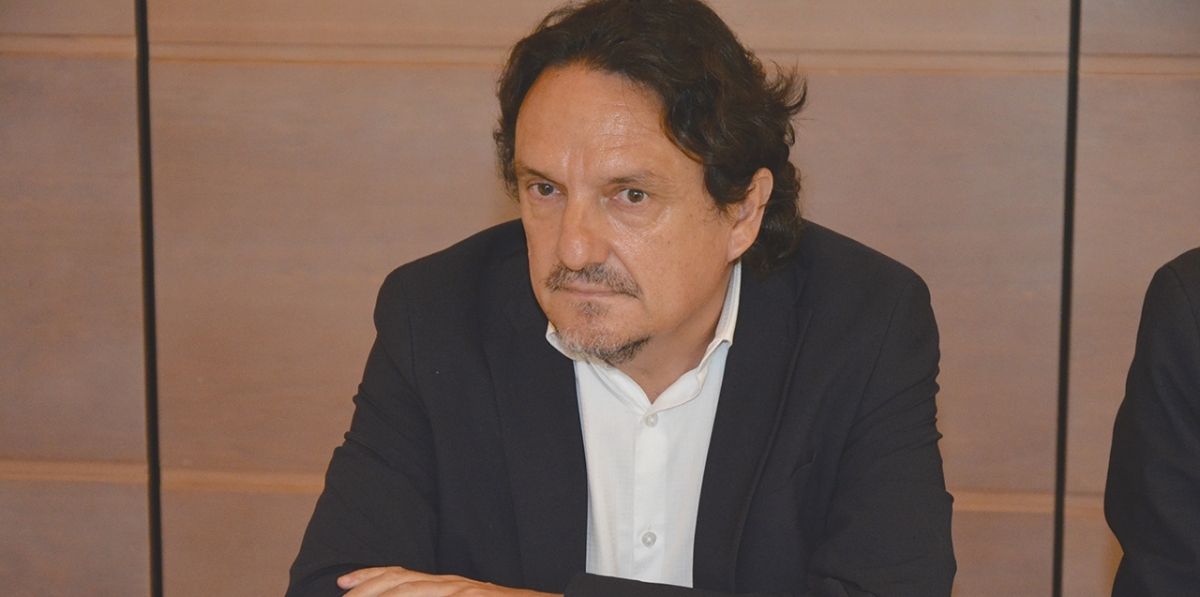 Antonio Torregrosa, director general de la Fundación Valenciaport. Foto J.C.P.