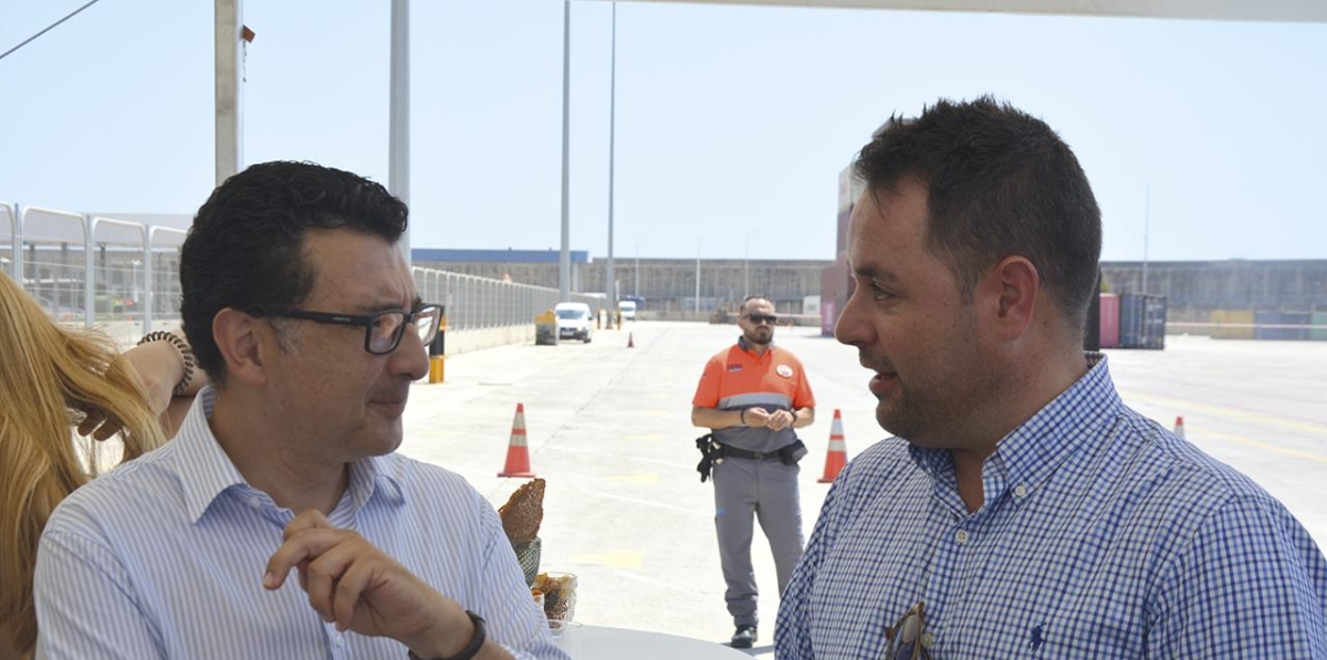 Inauguración servicio ferroviario Valencia-Portugal de CSP Spain