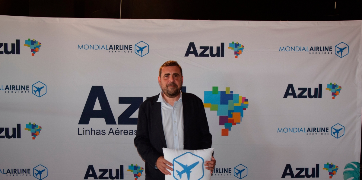 Jordi Zarcero, managing director de Mondial Airline Services y GSA de Azul Cargo en España. Foto M.C.