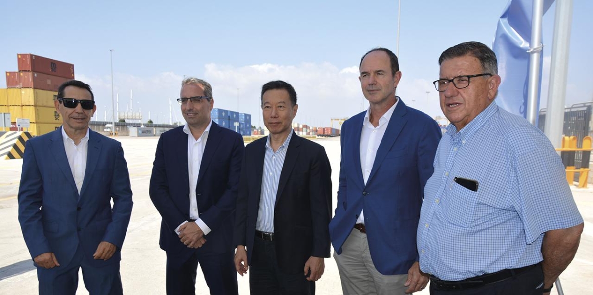 Elías García, Juan Ortí, Ken Chan, Gustavo Ferrer y Néstor Martínez. Foto: Raúl Tárrega.