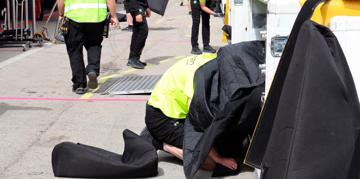 En el caso de determinadas partes del vehículo, se mantiene el secretismo para evitar las miradas curiosas.