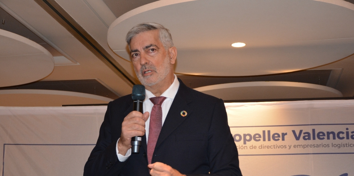 Francisco Prado, presidente de Aportem-Puerto Solidario Valencia. Foto J.C.P.