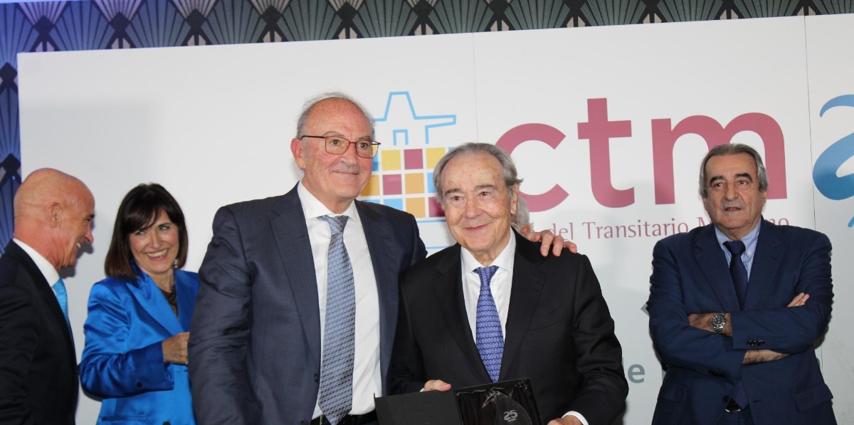 Jaume Altisent, presidente del CTM, y Jordi Nadal, expresidente del club. Foto A.Tejera.