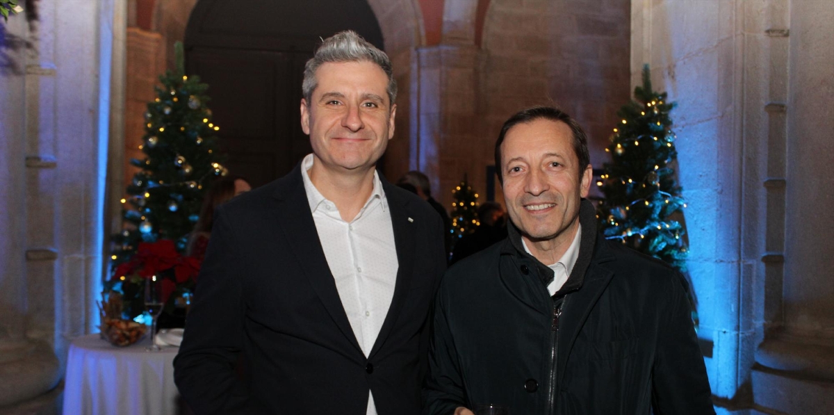 Jaime Paz (ONE) y Albert Pallarés (Marmedsa). Foto A.Tejera.