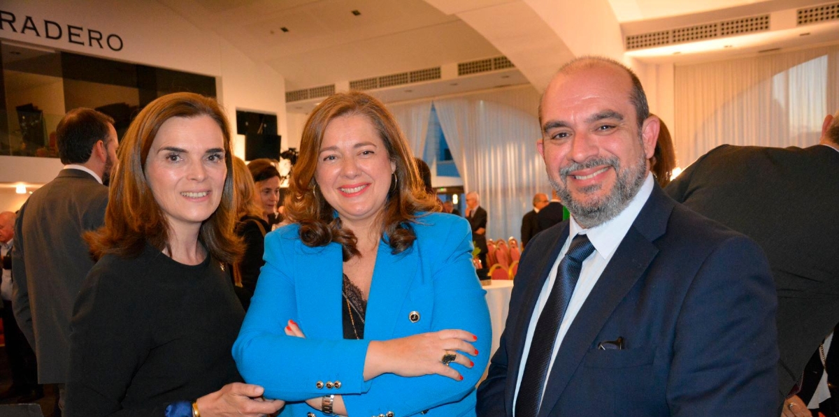 Mª José del Campo (Roca Castellón Consignaciones), Susana Soria (Fundacion PortCastelló) y Fernando Vitoria (Grupo Diario).