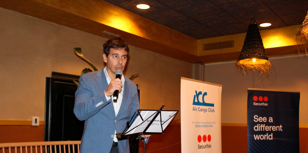 Ricardo Bagen, presidente del Air Cargo Club Barcelona. Foto J.C.S.