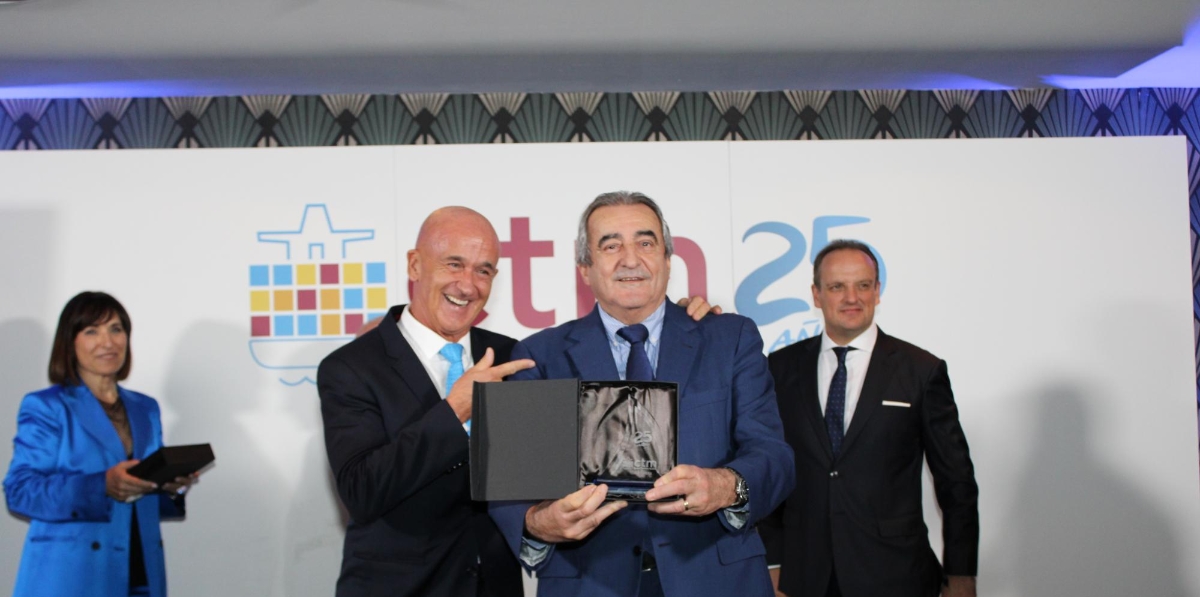 Xavi Casas, miembro de la junta del CTM, y Emili Sanz, presidente de ATEIA-Oltra Barcelona y miembro de la junta del CTM. Foto A.Tejera.