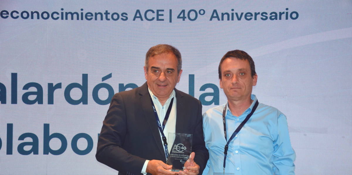 Ramón Valdivia (ASTIC) y David Egido (Logista Freight). Foto M.J.
