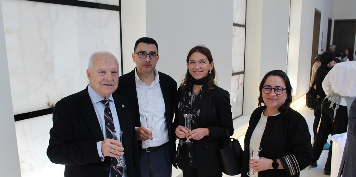 Luis Rosa (ATEIA); Manuel García (APV); Mª Jesús Calvo (APV) y Pilar Blaya (Fundación Valenciaport).