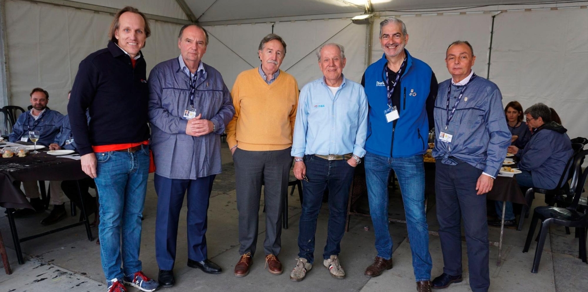 Javier Romeu, Jose V Morata, Gonzalo Sanz, Quico Romeu, Paco Prado y Salvador Navarro