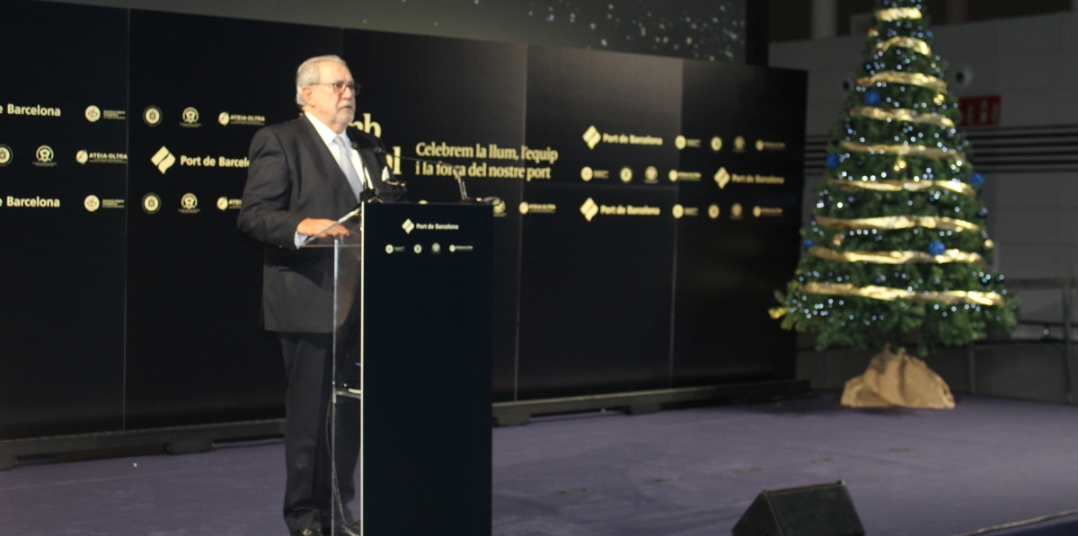 Javier Vidal, presidente de la Asociación de Empresas Estibadoras de Barcelona.
