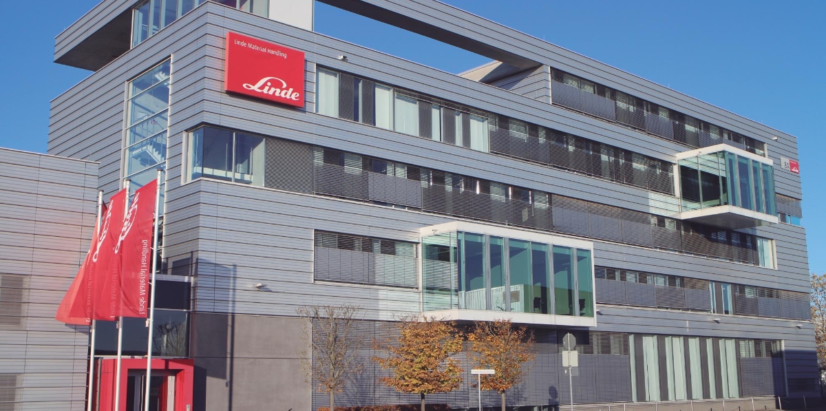 Linde MH tiene su sede en la localidad alemana de Aschaffenburg, en Bavaria. Foto J.P.