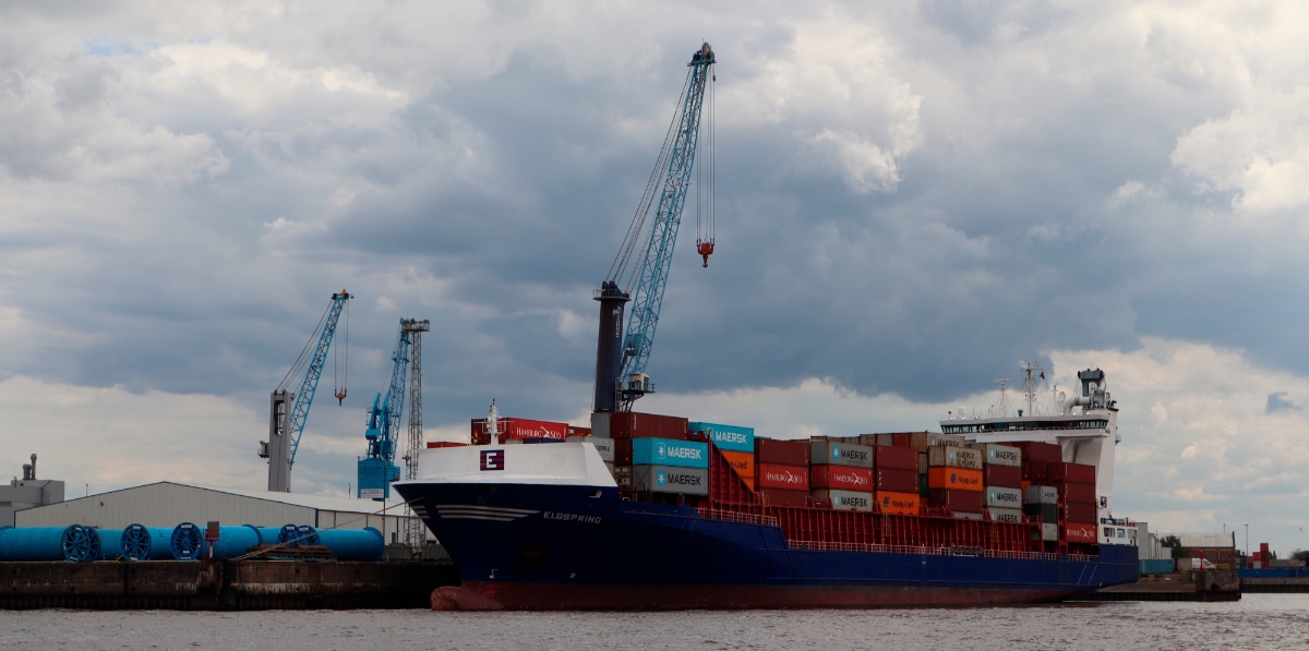 Diario del Puerto en el Puerto de Hamburgo
