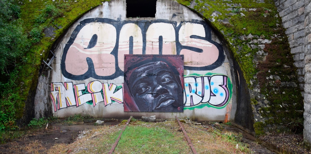 Túnel de Somosierra en su cara norte. Foto M.J.