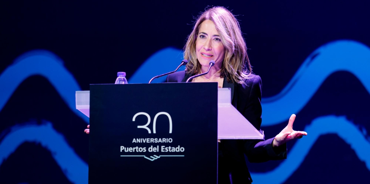 Intervención de la ministra de Transportes, Raquel Sánchez.