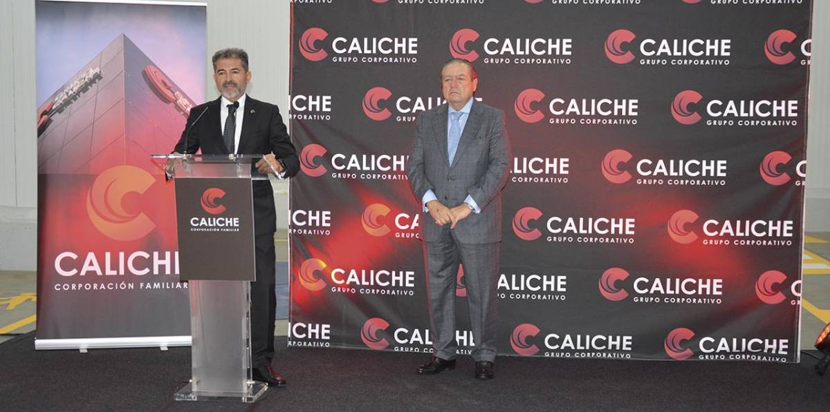 Inauguración de la nueva plataforma logística de Caliche