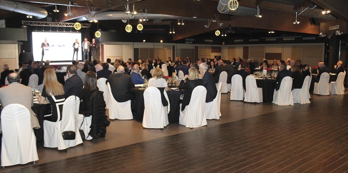 Cena de invitados a la entrega de premios de Apportt. Foto: JMB