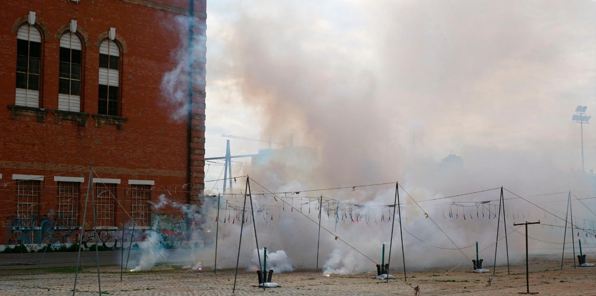 La mascletà dio inicio al Concurso