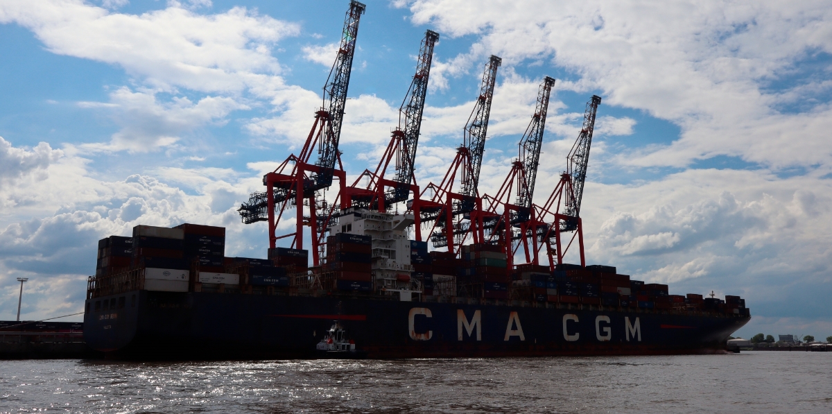 Diario del Puerto en el Puerto de Hamburgo