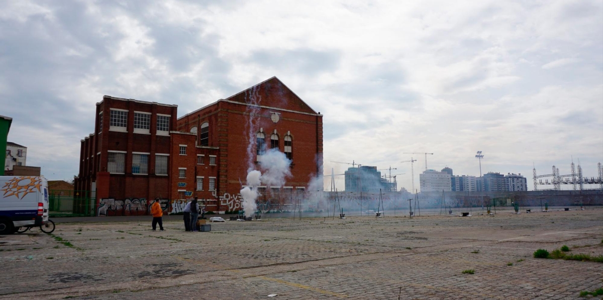 La mascletà de Caballer fue espectacular.