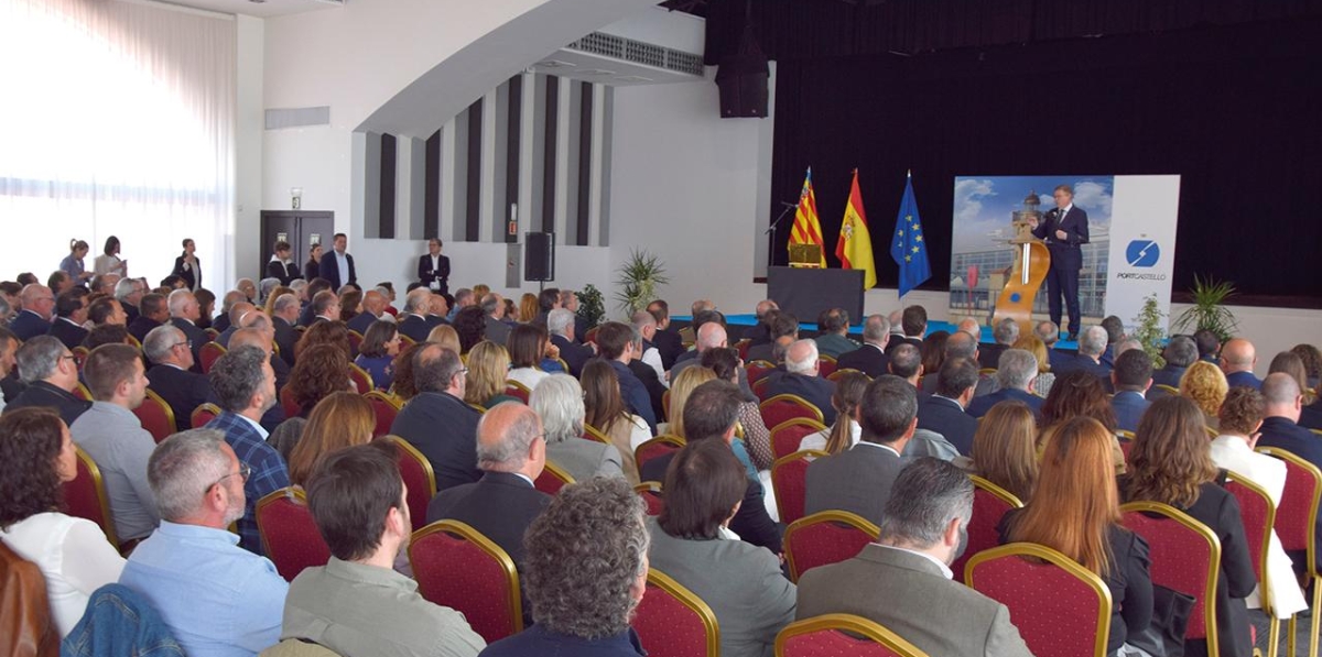 Toma de posesión de Enrique Vidal como presidente PortCastelló