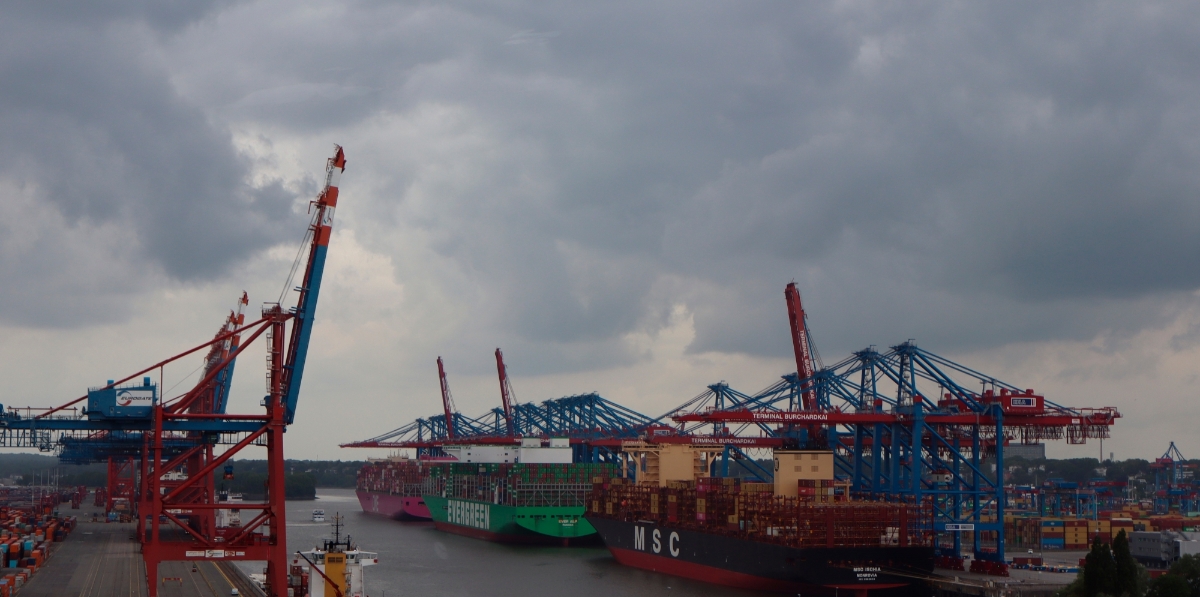 Diario del Puerto en el Puerto de Hamburgo
