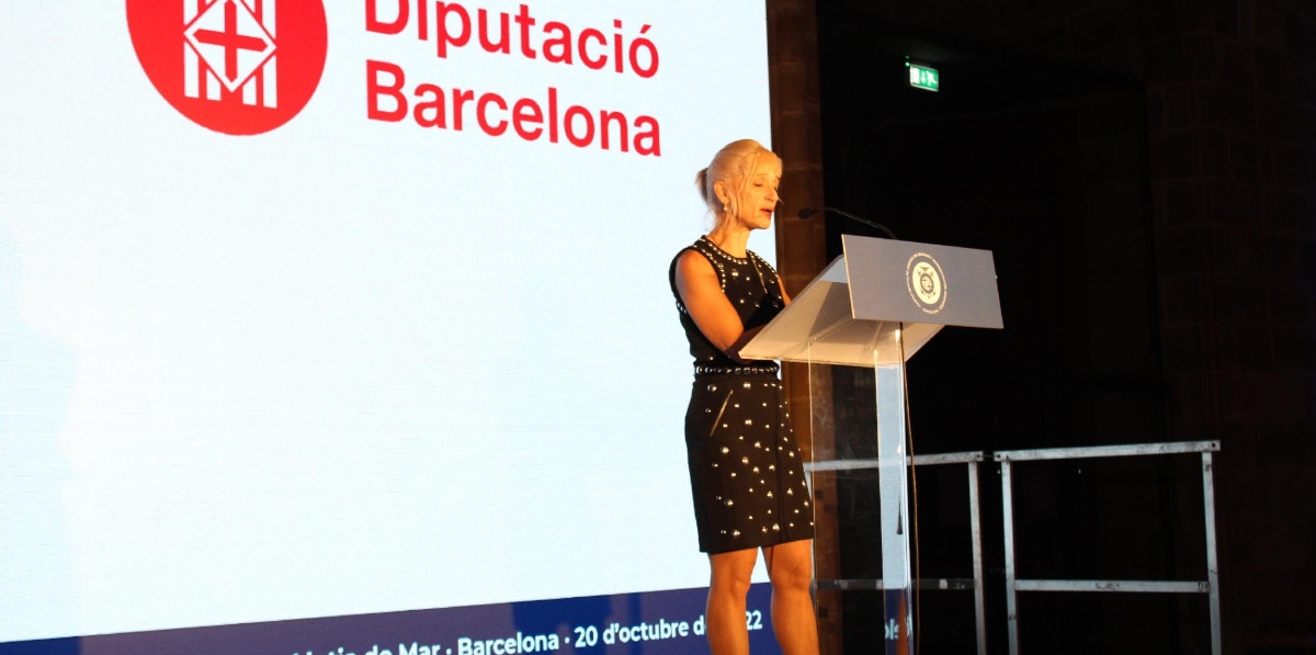 Pilar Díaz, adjunta al Área de Presidencia de la Diputación de Barcelona. Foto A.Tejera.