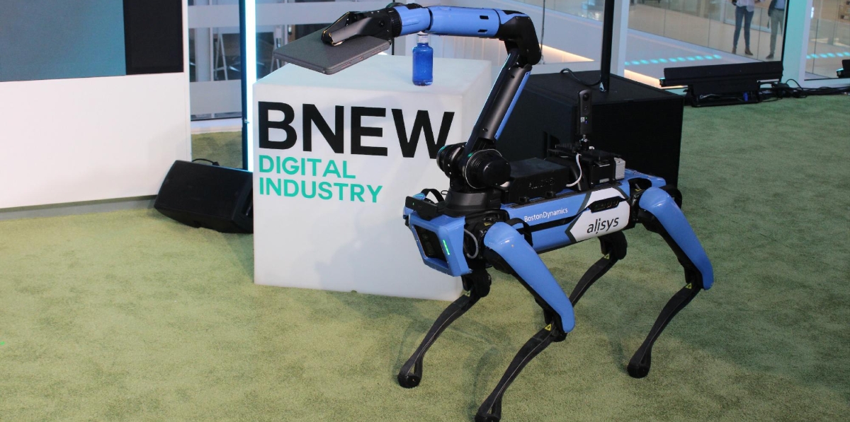 Spot, el robot colaborativo de Alisys. Foto A.T.