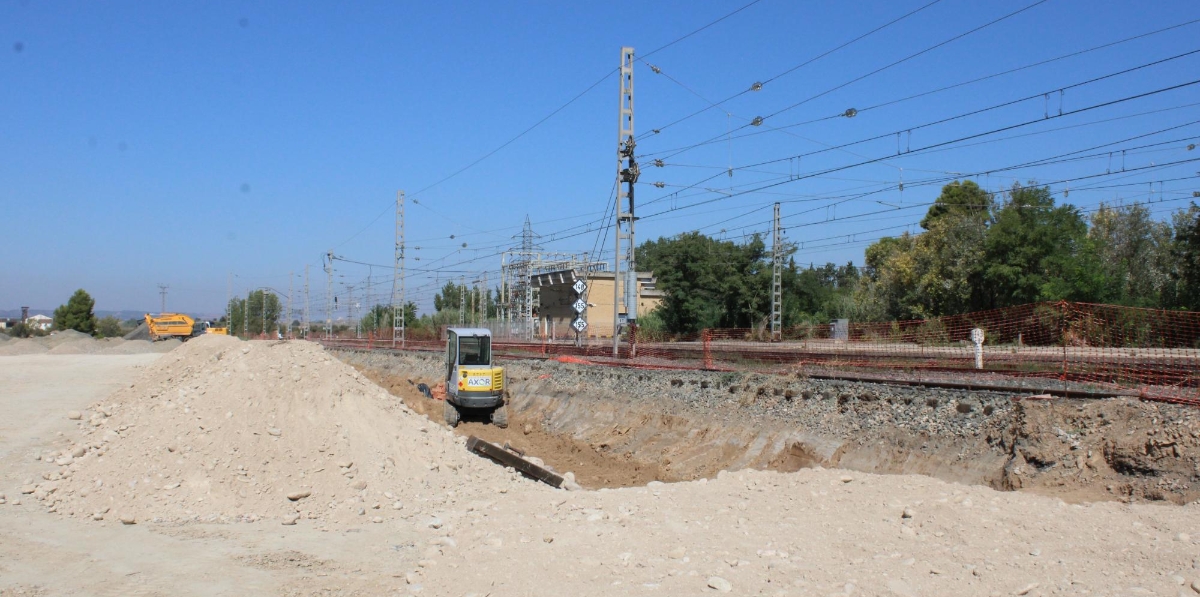 Colocación de la primera piedra de la terminal intermodal literaTIM